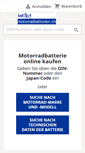 Mobile Screenshot of motorradbatterien.ch